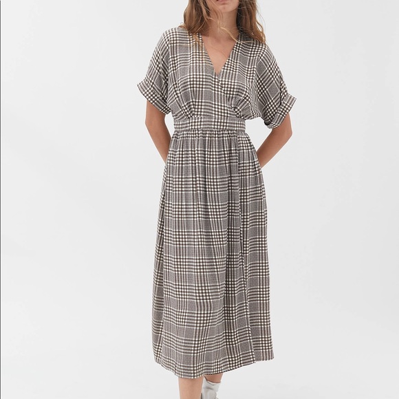 gabrielle wrap dress